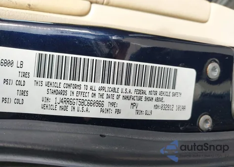 2011 Jeep Grand Cherokee Overland from USA, damaged, VIN 1J4RR6GT5BC660966